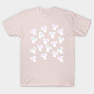 Pattern with white mice T-Shirt